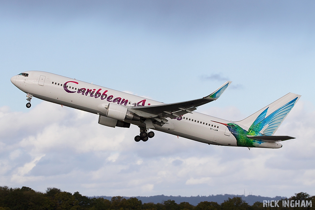 Boeing 767-316ER - 9Y-LGW - Caribbean Airlines