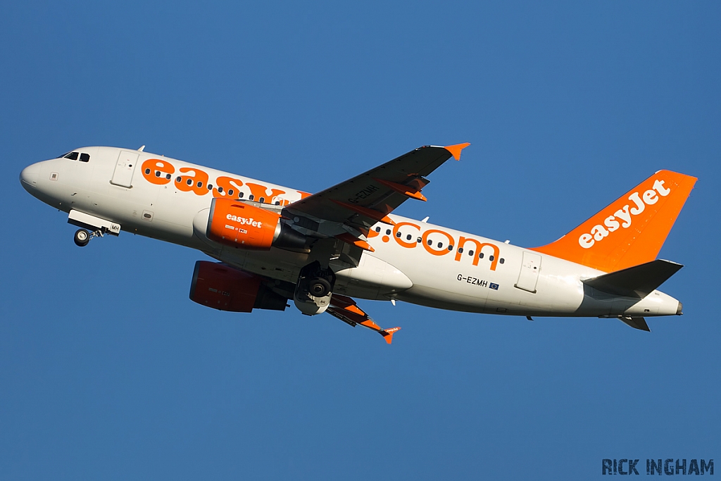 Airbus A319-111 - G-EZMH - EasyJet