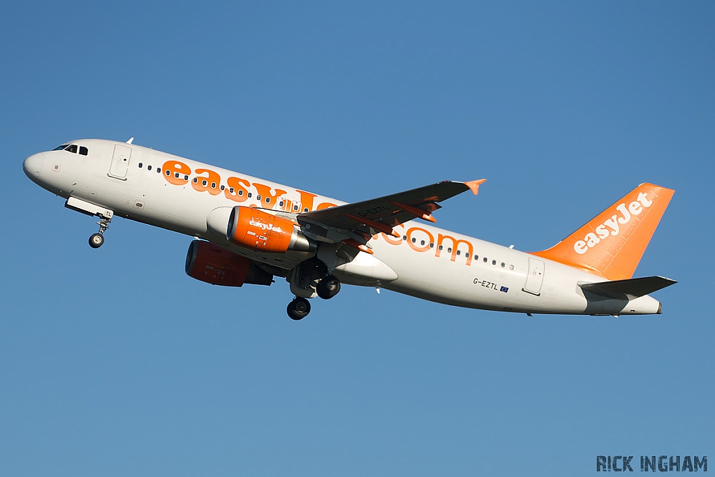 Airbus A320-214 - G-EZTL - Easyjet