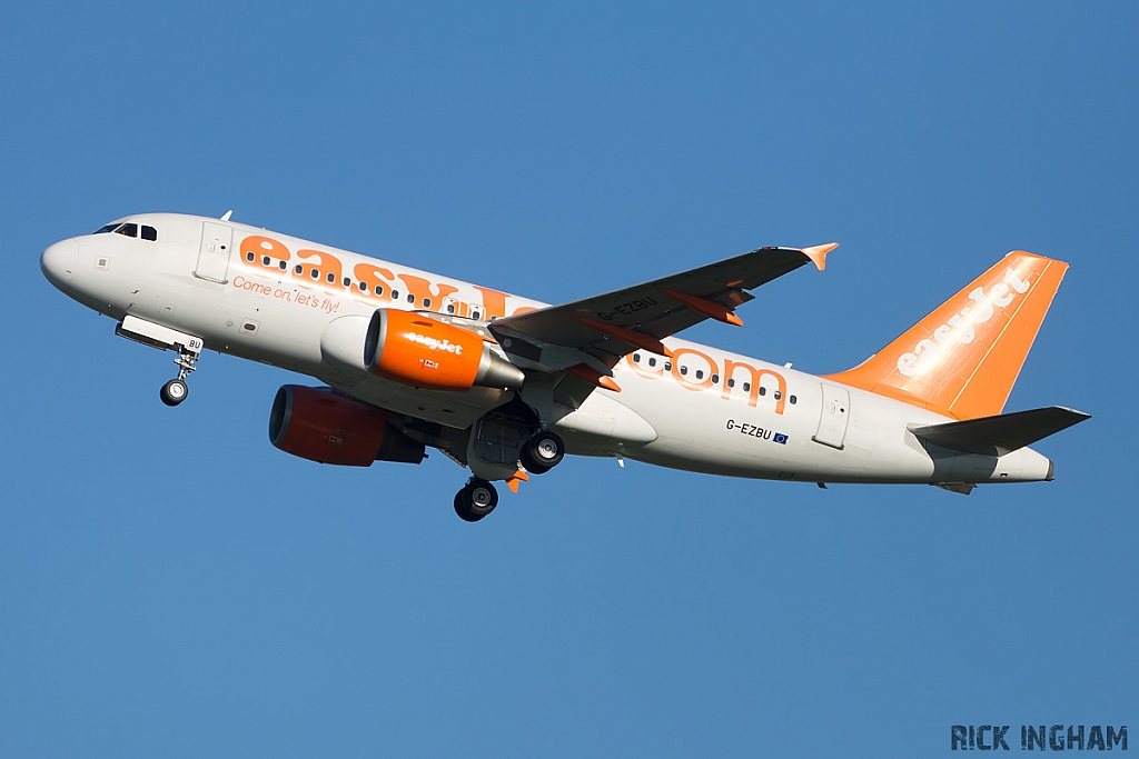 Airbus A319-111 - G-EZBU - EasyJet