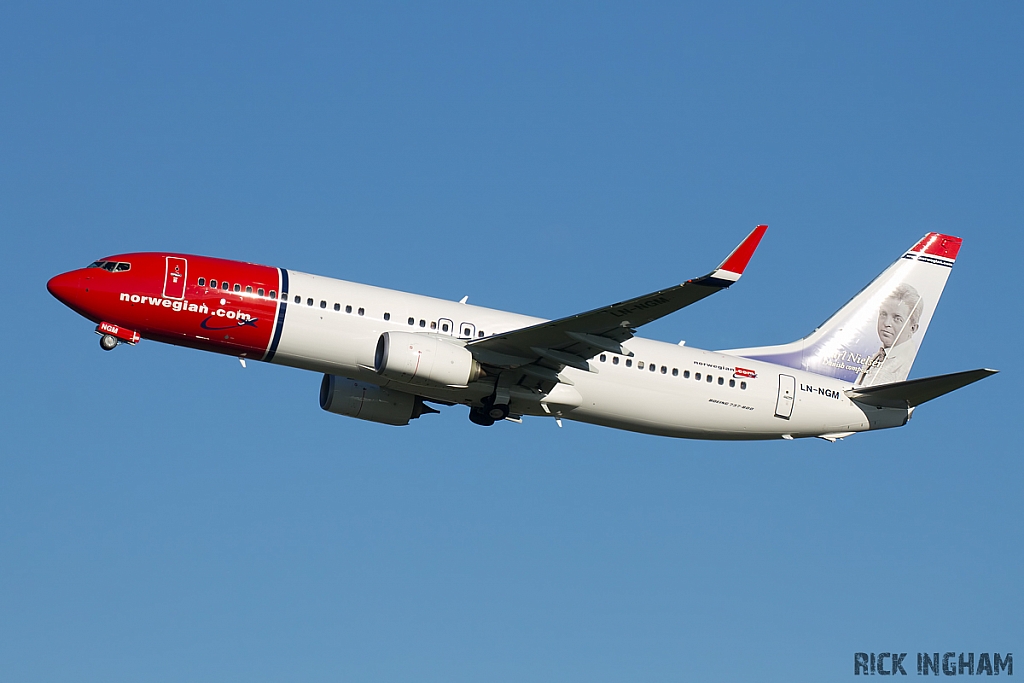 Boeing 737-8JP - LN-NGM - Norwegian Air Shuttle