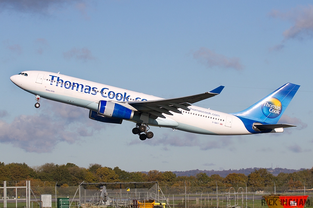 Airbus A330-243 - G-OMYT - Thomas Cook