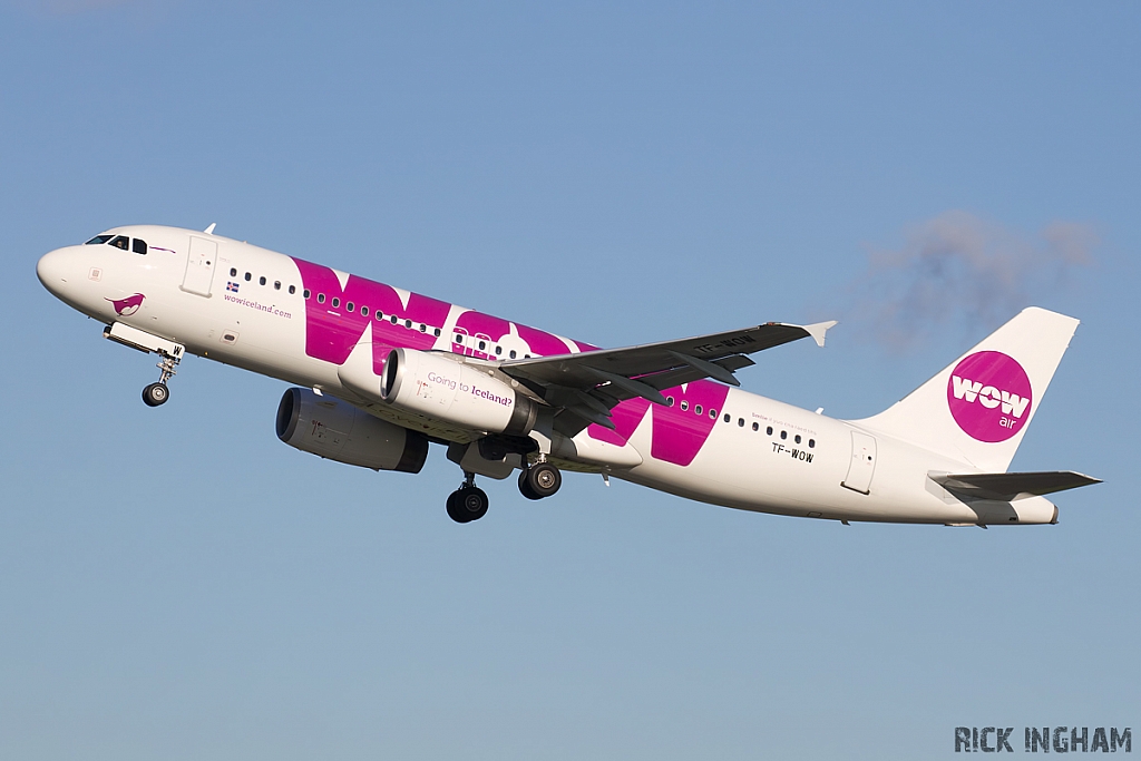 Airbus A320-232 - TF-WOW - Wow Air