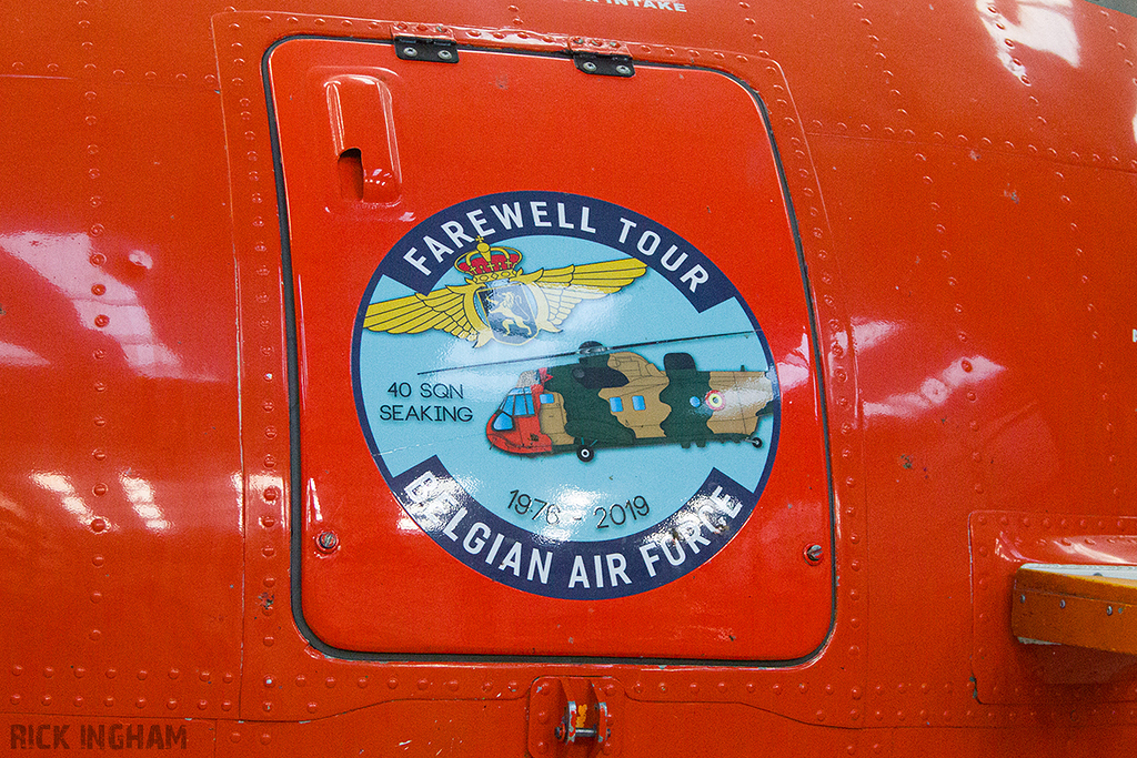 Westland Sea King Mk48 - RS-02 (G-BDNI) - Belgian Air Component