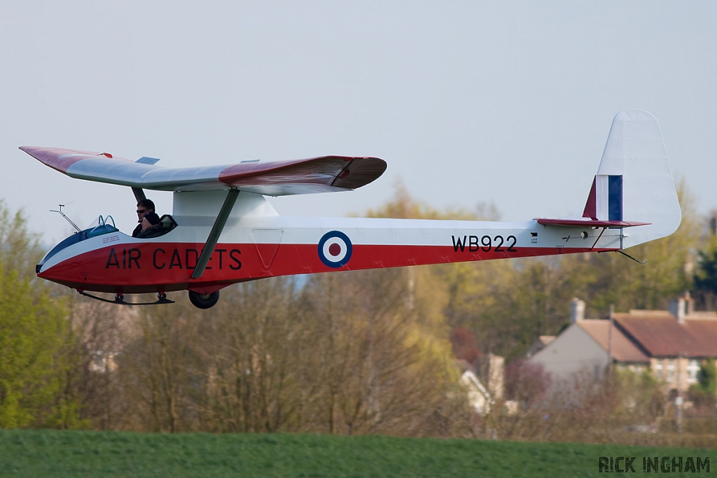 Slingsby T21B Sedbergh TX1 - WB922 - RAF