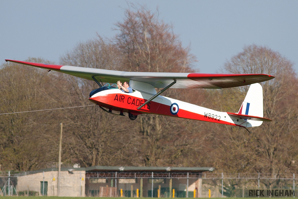 Slingsby T21B Sedbergh TX1 - WB922 - RAF