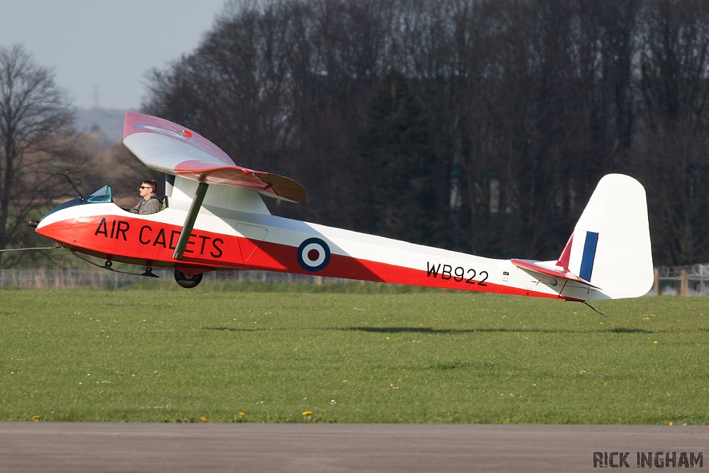 Slingsby T21B Sedbergh TX1 - WB922 - RAF