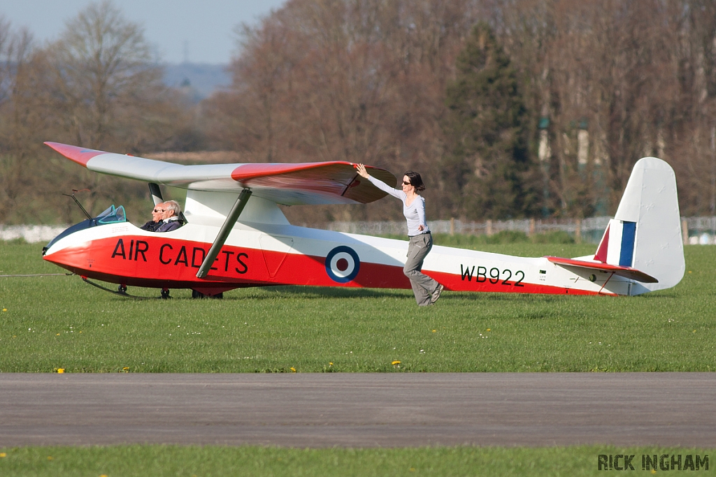 Slingsby T21B Sedbergh TX1 - WB922 - RAF