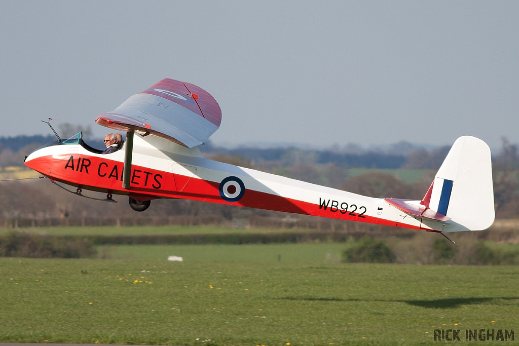 Slingsby T21B Sedbergh TX1 - WB922 - RAF