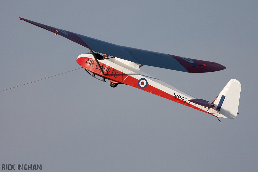 Slingsby T21B Sedbergh TX1 - WB922 - RAF