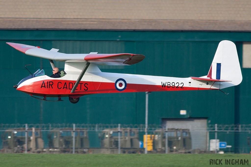 Slingsby T21B Sedbergh TX1 - WB922 - RAF