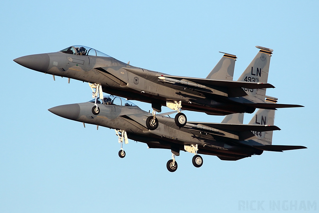 McDonnell Douglas F-15C Eagle - 84-0015 + 84-0044 - USAF