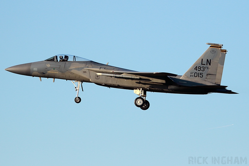 McDonnell Douglas F-15C Eagle - 84-0015 - USAF