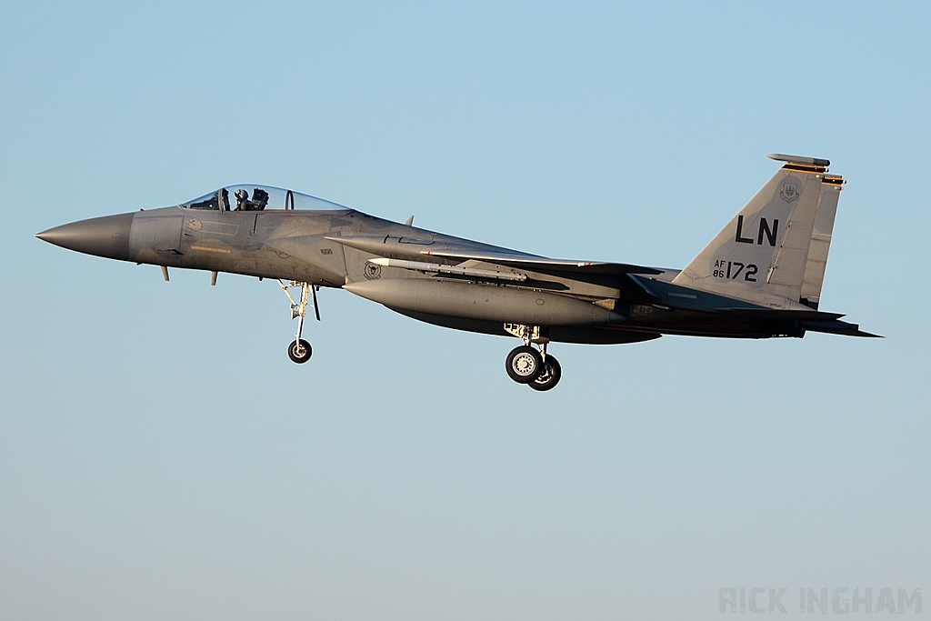 McDonnell Douglas F-15C Eagle - 86-0172 - USAF