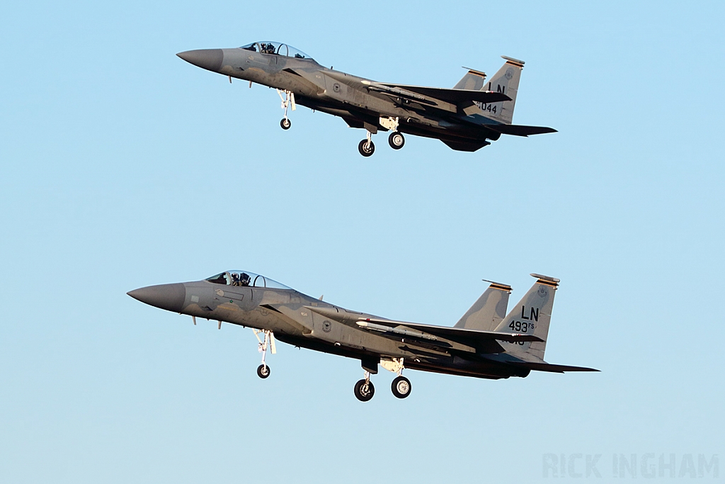 McDonnell Douglas F-15C Eagle - 84-0015 + 84-0044 - USAF