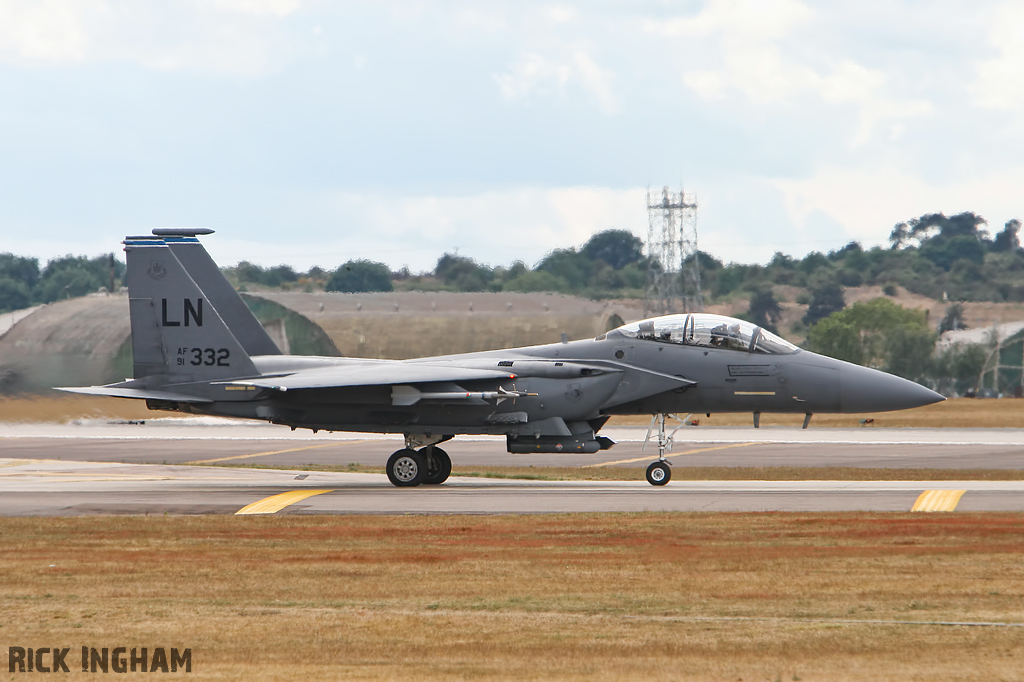 McDonnell Douglas F-15E Strike Eagle - 91-0332 - USAF