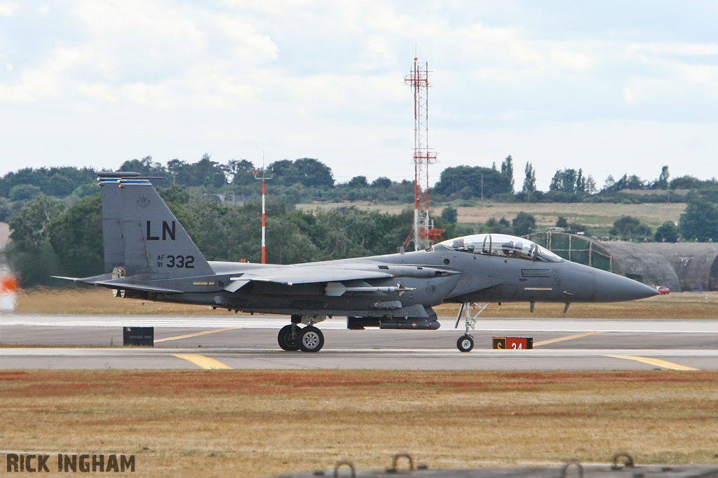 McDonnell Douglas F-15E Strike Eagle - 91-0332 - USAF