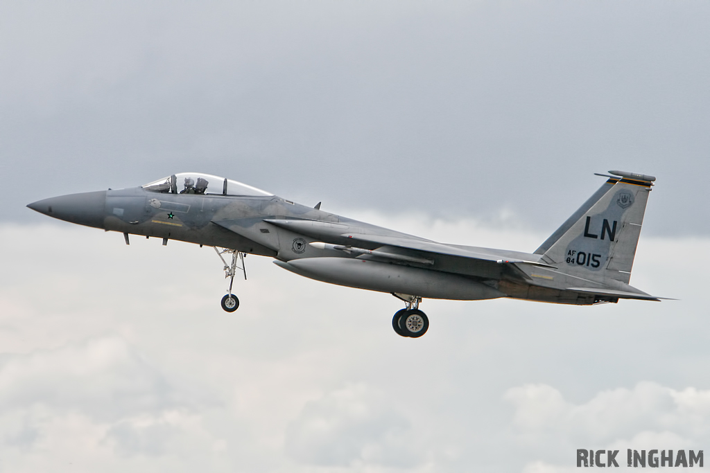 McDonnell Douglas F-15C Eagle - 84-0015 - USAF