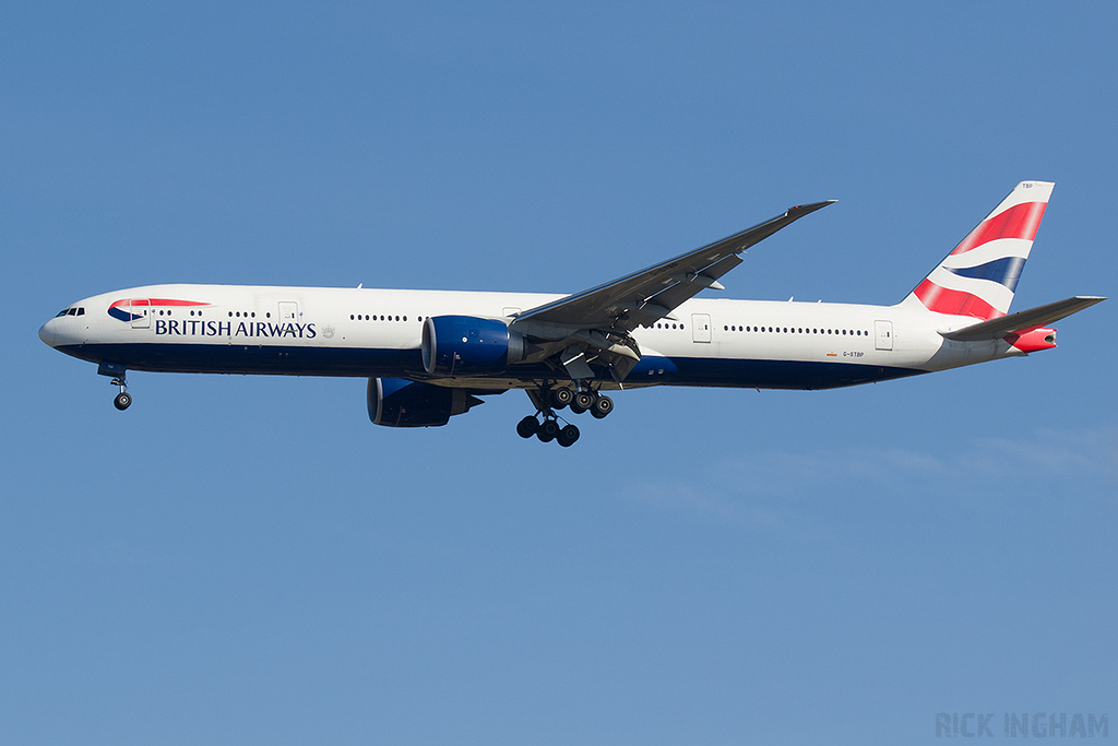 Boeing 777-336ER - G-STBP - British Airways