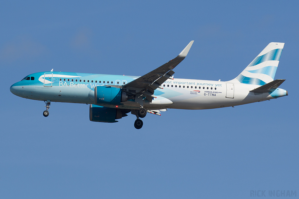 Airbus A320-251NSL NEO - G-TTNA - British Airways