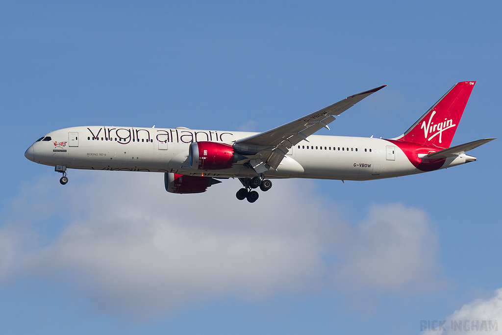 Boeing 787-9 Dreamliner - G-VBOW - Virgin Atlantic