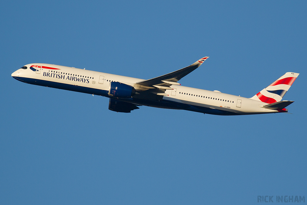 Airbus A350-1041 - G-XWBB - British Airways