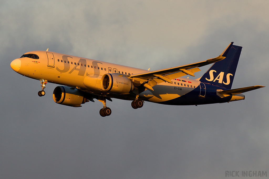Airbus A320-251N NEO - EI-SIM - SAS Connect