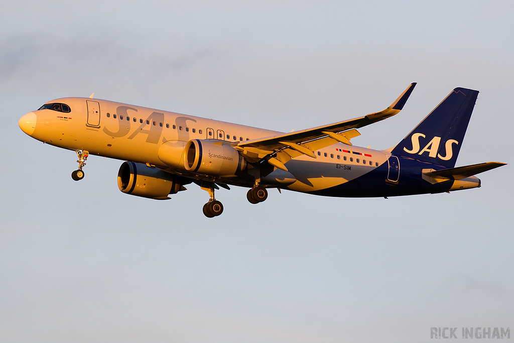 Airbus A320-251N NEO - EI-SIM - SAS Connect