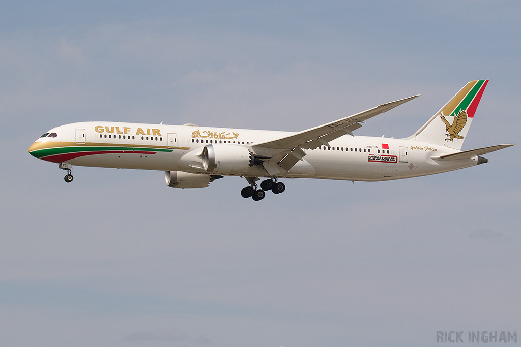 Boeing 787-9 Dreamliner - A9C-FG - Gulf Air