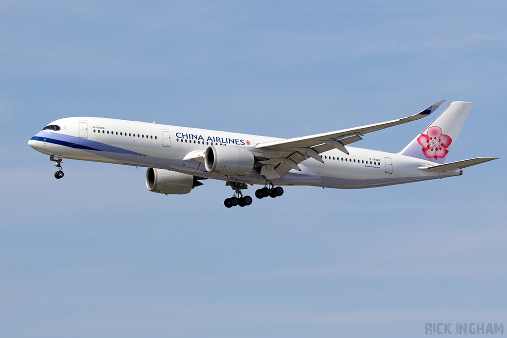 Airbus A350-941 - B-18906 - China Airlines