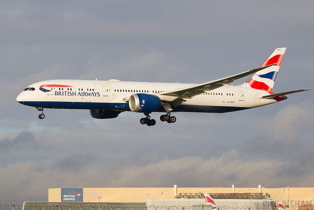 Boeing 787-9 Dreamliner - G-ZBKG - British Airways