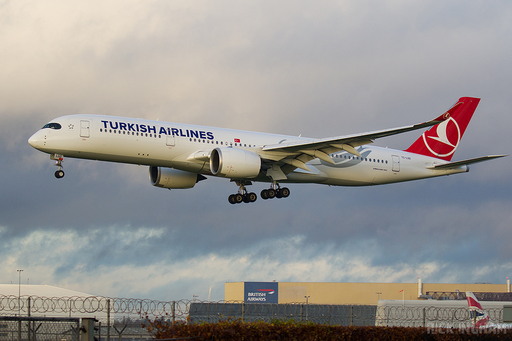 Airbus A350-941 - TC-LGO - Turkish Airlines