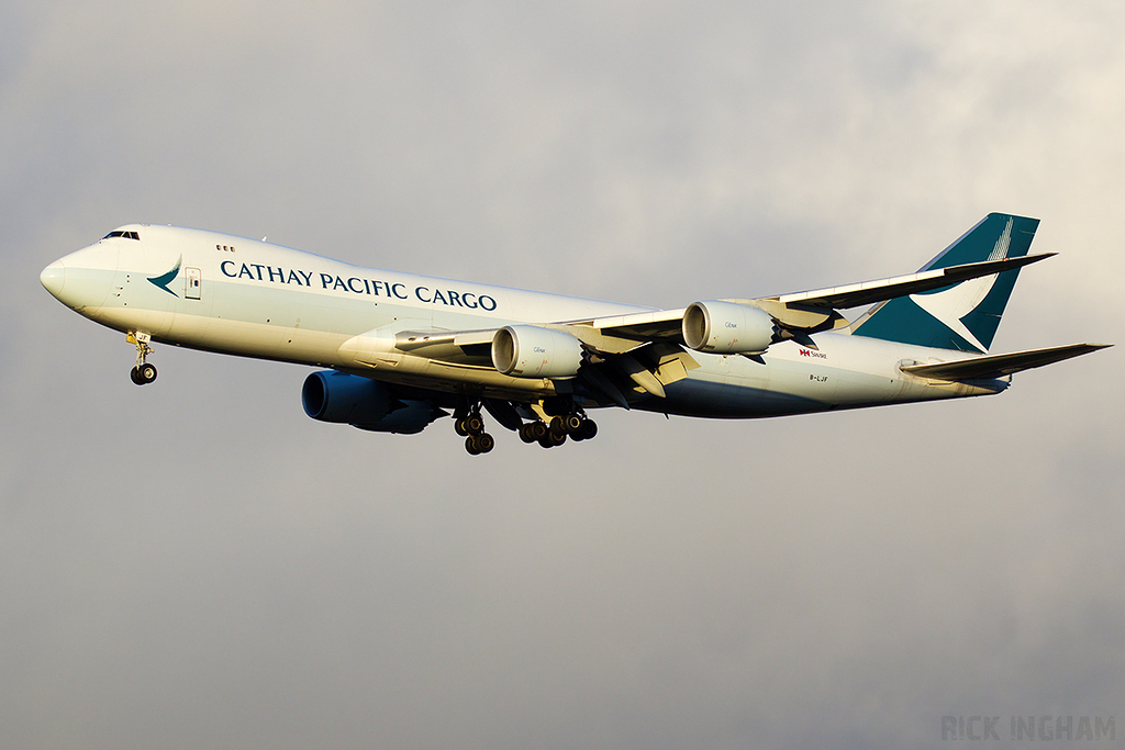 Boeing 747-867F - B-LJF - Cathay Pacific Cargo