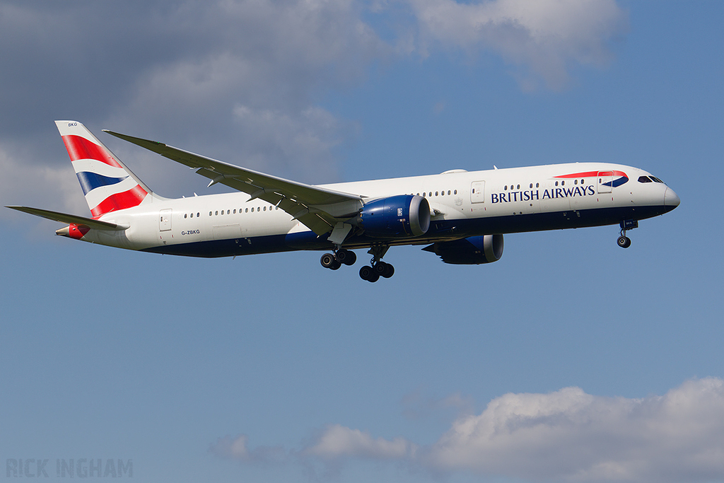 Boeing 787-9 Dreamliner - G-ZBKG - British Airways