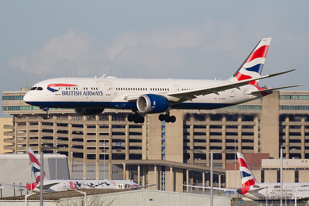 Boeing 787-9 Dreamliner - G-ZBKG - British Airways