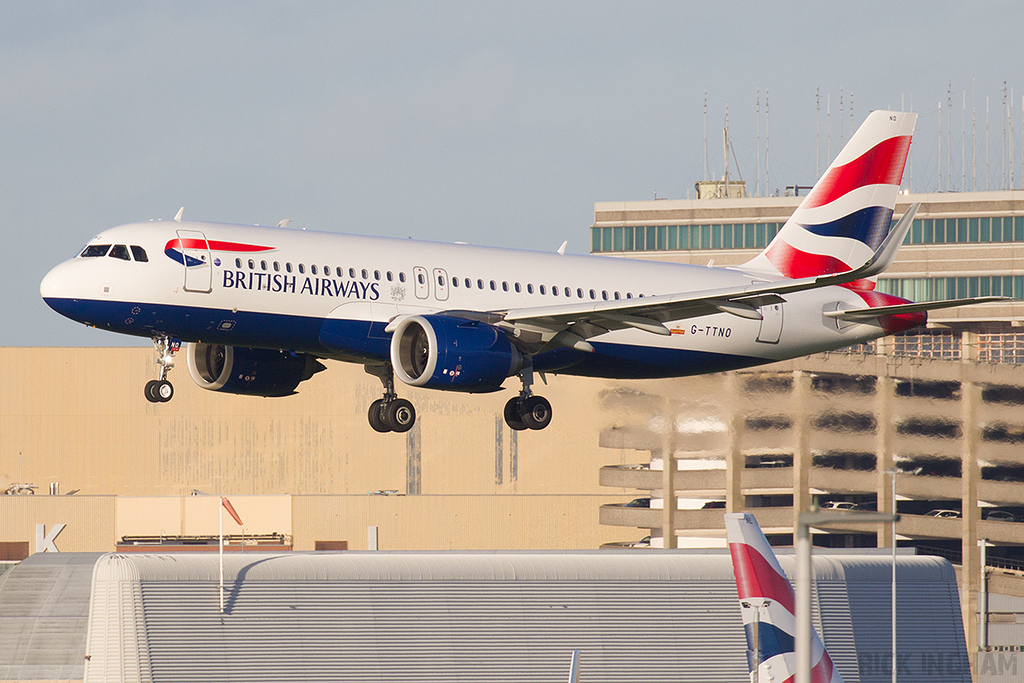 Airbus A320-251N - G-TTNO - British Airways