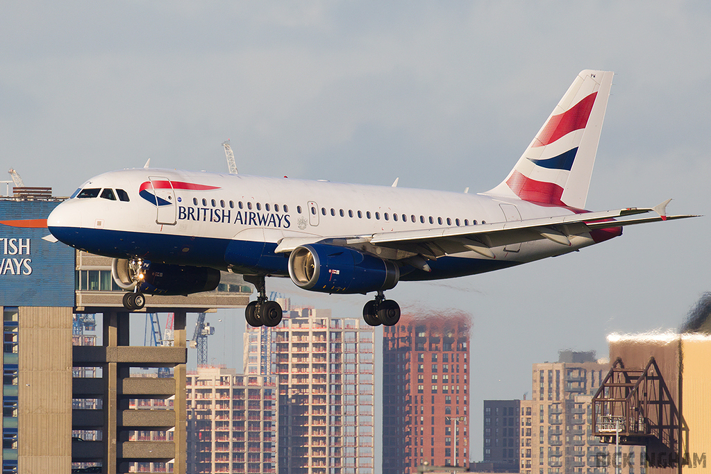 Airbus A319-131 - G-EUPW - British Airways