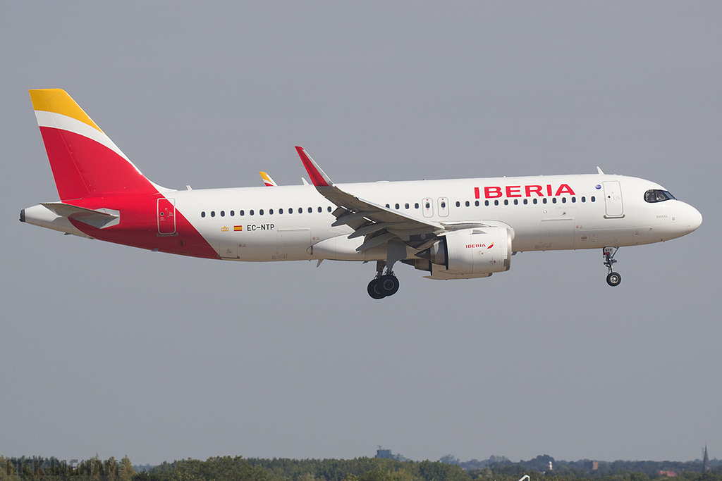 Airbus A320-251N - EC-NTP - Iberia
