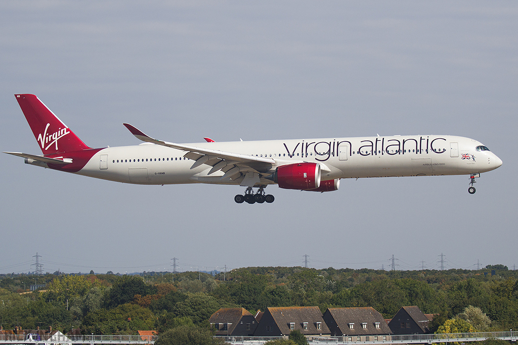 Airbus A350-1041 - G-VRNB - Virgin Atlantic