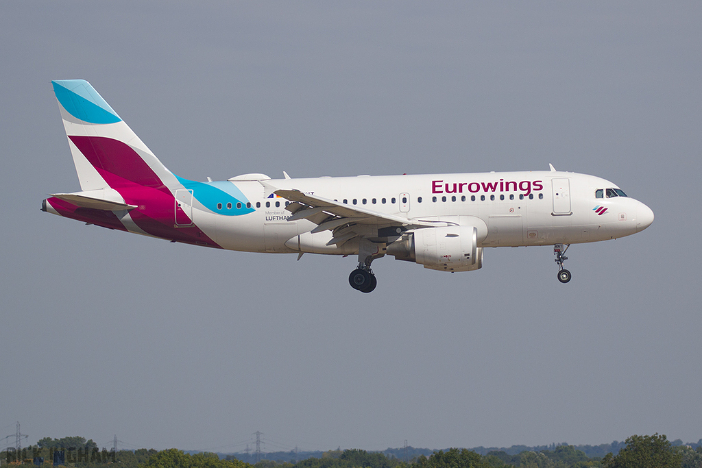 Airbus A319-112 - D-AKNT - Eurowings