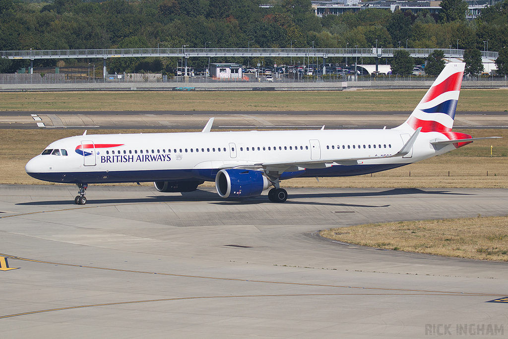 Airbus A321-251NX NEO - G-NEOS - British Airways