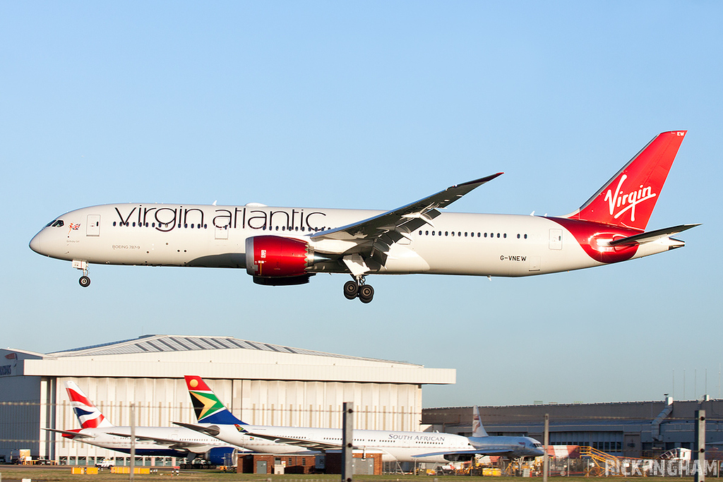 Boeing 787-9 Dreamliner - G-VNEW - Virgin Atlantic