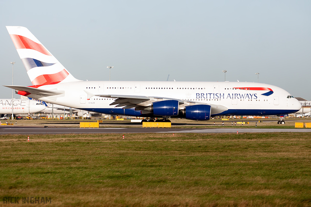 Airbus A380-841 - G-XLED - British Airways