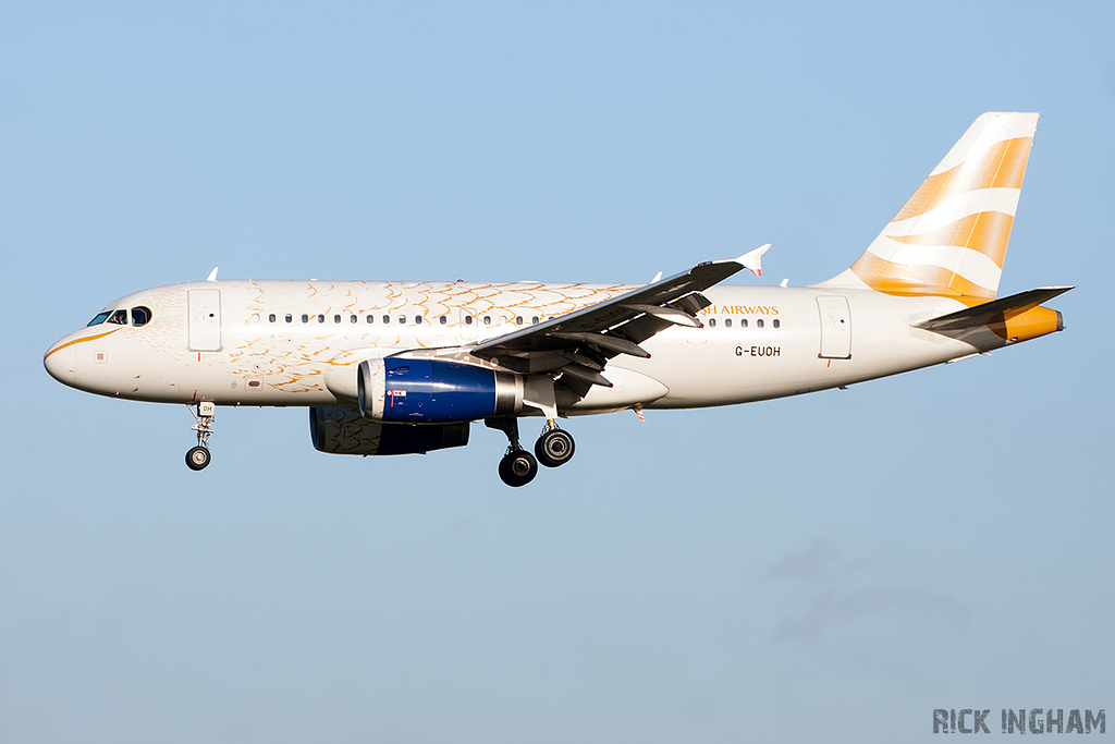 Airbus A319-131 - G-EUOH - British Airways