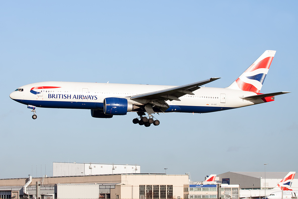 Boeing 777-236ER - G-VIIC - British Airways