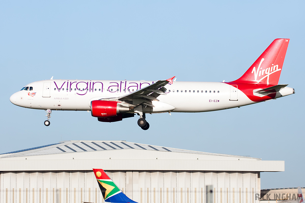 Airbus A320-214 - EI-EZW - Virgin Atlantic