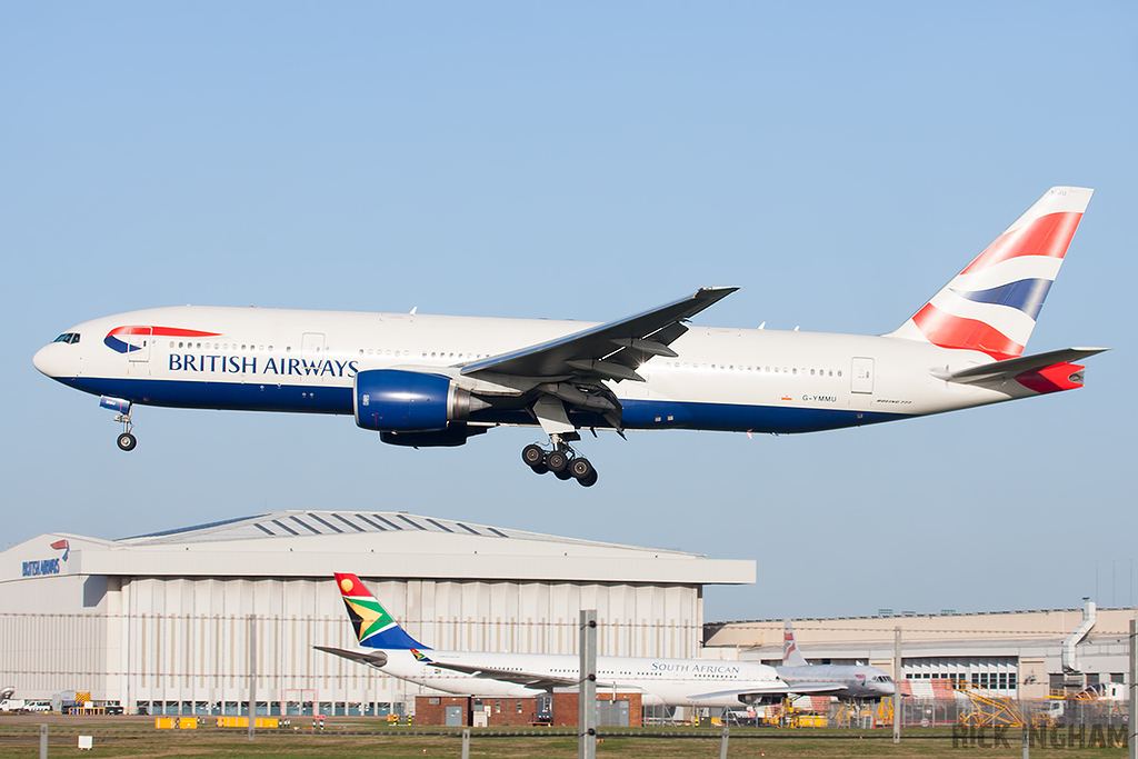 Boeing 777-236ER - G-YMMU - British Airways