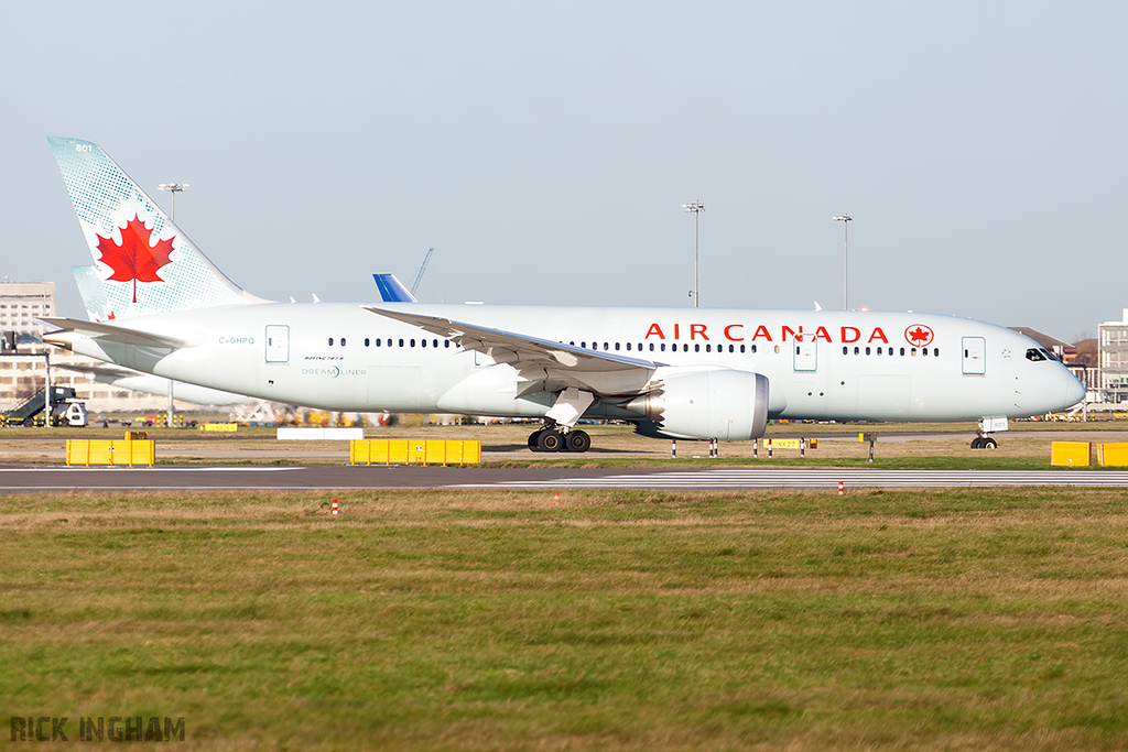 Boeing 787-8 Dreamliner - C-GHPQ - Air Canada