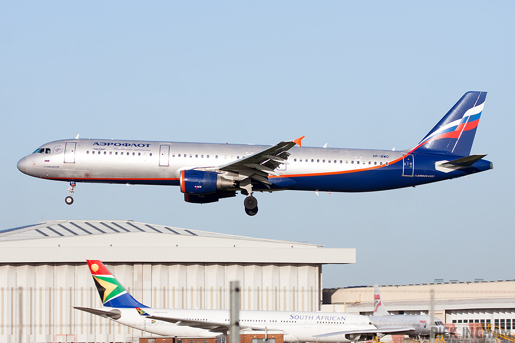 Airbus A321-211 - VP-BWO - Aeroflot