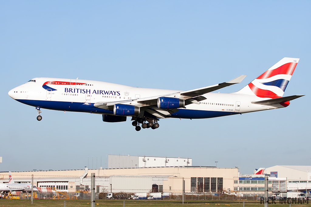 Boeing 747-436 - G-BYGB - British Airways